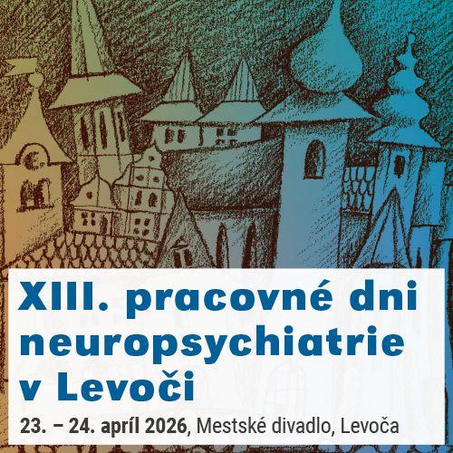 XIII. pracovné dni neuropsychiatrie v Levoči